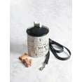 thumbnail image 4 of Bone Dry Black & White Dog Bone Ceramic Canister, 5.5x5.5x8.25", Black, 4 of 4