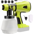 thumbnail image 2 of Cordless  Sprayer Compatible for Ryobi 18v  (NO ), HVLP  Handheld  Sprayers with 1000ML Container, for House Furniture, Fence, Cabinets, Walls (Bare Tool), 2 of 7
