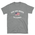 thumbnail image 1 of San Luis Obispo California Patriot Men's Cotton T-Shirt, 1 of 1
