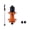 Orange color, variant on 28/32/36 Hole Bike Disc Brake Rear Hub 135mm Quick Release Rear Wheel Hub for 8 9 10 11 12 speeds Easy to Use