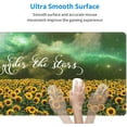 thumbnail image 5 of Sunflower in The Starry Gaming Mouse XXL XL Large Mouse Pad Mat Long Extended Mousepad Desk Pad Non-Slip Rubber Mice Pads Stitched Edges (31.5x11.8Inch), 5 of 7