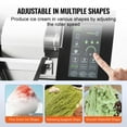 thumbnail image 3 of KFFKFF Commercial Snowflake Ice Machine, 529.1LBS/24H Snowflake Ice Maker, Stainless Steel Ice Shaver Machine, Electric Snow Cone Maker, Liquid Cooling System, 3 of 9