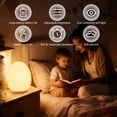 thumbnail image 3 of HIBIBUD Egg Night Light, Rechargeable Egg Light Baby Night Light with Stepless Dimming, Touch Control & 1 Hour Timer, Soft Baby Light for Nursery, 3 of 7