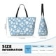 thumbnail image 4 of Disketp Daisies Flowers Bolsa de Playa de Gran Capacidad, Bolso Impermeable y a Prueba de Arena para Mujer, Ideal para Playa, Piscina y Natación, 4 of 7