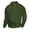 Army Green, variant on Sweatshirts for Men Winter Button Down Shirt Solid Casual Long Sleeve Stand Up Collar Sweatshirt