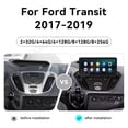 thumbnail image 2 of MOOKAKA 12.3" Smart Display Car Radio Audio Media Player for Ford Transit 2017 2018 2019 Model Universal Navigation GPS Upgrade Headunit Android Replacement HD Screen Carplay Accessories, 2 of 15