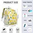 thumbnail image 6 of Lemon Backpack for School,Cute School Bag,Schoolbag with Adjustable Shoulder Straps & Padded Back,15"x11.42"x5.5", 6 of 6