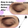 thumbnail image 5 of Brow & Lash Shaper with 3 Different Spoolie Brushes, for Separating Lashes, Eliminating Mascara Clumps, and Grooming and Shaping Brows-White, 5 of 5