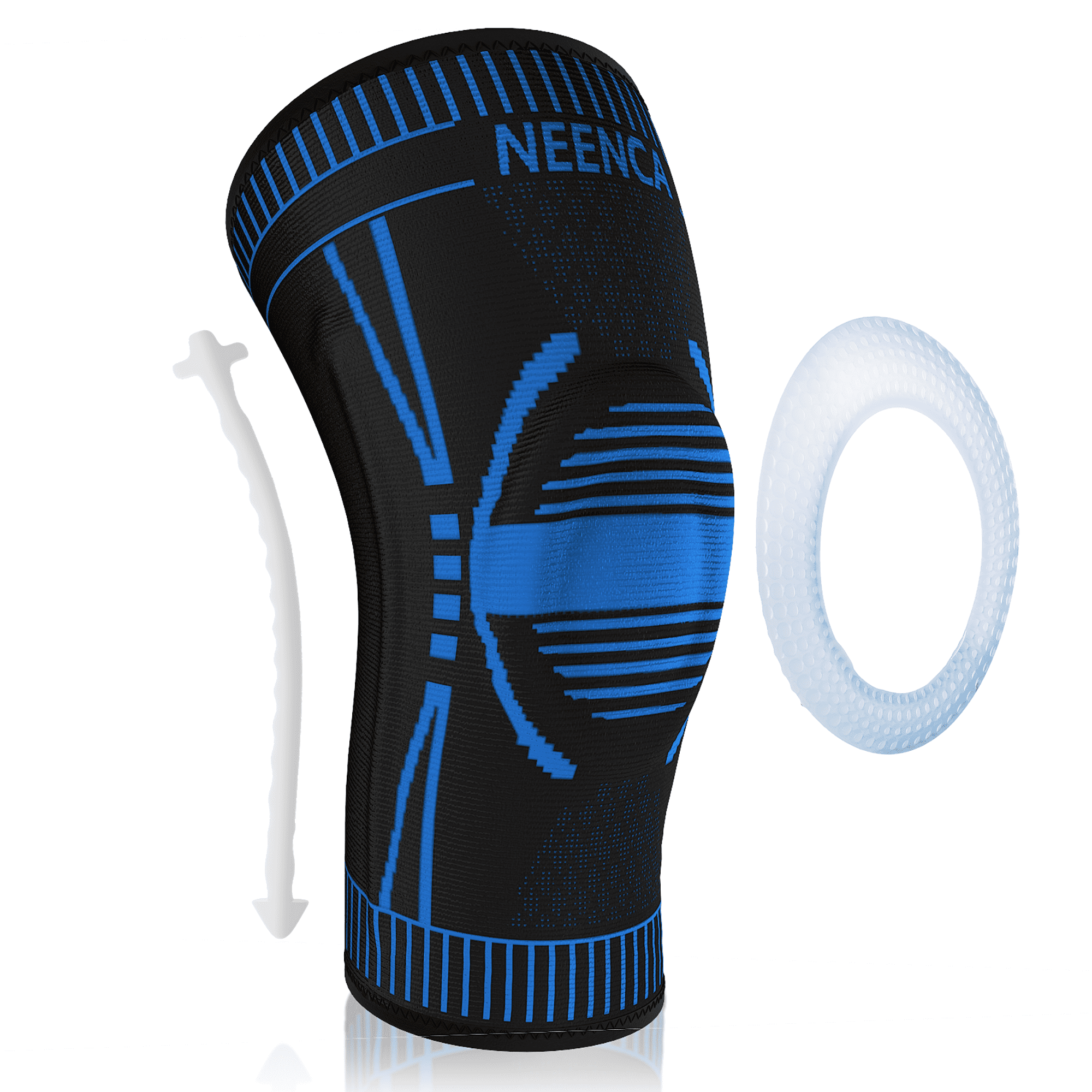 2Pack Knee Pads, Sport Knee Brace, Neenca Knee Compression Sleeve, Sky