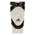 thumbnail image 3 of Adidas Techfit Men's Basketball Jambiere adiPOWER Powerweb Compression Calf Sleeve - White/Black, 3 of 4