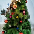 thumbnail image 4 of 10 Pcs Bells Christmas Tree Ornaments Multicolor Bells Christmas Tree Pendant Bell for Christmas Decoration - 5cm (Golden), 4 of 6