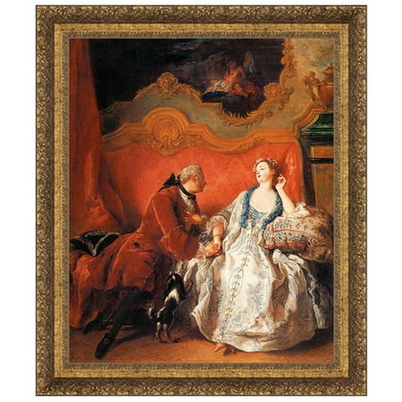 Design Toscano The Declaration of Love, 1735 by Jean Francois de Troy Framed Painting