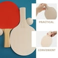thumbnail image 5 of MRLESS 6-Pack Sports Table Tennis Paddles Blank Wooden Rackets for DIY Projects Unpainted with Grips for Crafting and Table Tennis Games, 5 of 9