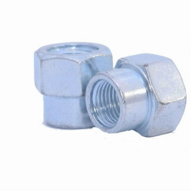 Coyote Wheel Accessories Écrou de Roue 821142 1/2 Pouce x 20 Filetages; Tige Mag; Tige Courte; Longueur Totale 0.82 Pouce; Taille Hexagonale 13/16 Pouces; Chromé; Acier; Simple