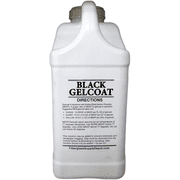 FSD Black Gelcoat No Wax Gallon with 60cc Hardener (MEKP)