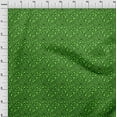 thumbnail image 3 of oneOone Cotton Cambric Green Fabric Animal Skin Craft Projects Decor Fabric Printed By The Yard 42 Inch Wide-JNQ, 3 of 4