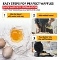 thumbnail image 6 of OLDSOUL Trendy Waffle Mix 6 lb | Natural Ingredients | Easy Preparation | Reach Vanilla Flavor, 6 of 9