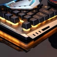 thumbnail image 5 of Premium Metal Gaming Keyboard and Mouse Set by Ninja Dragons V1X, 5 of 5