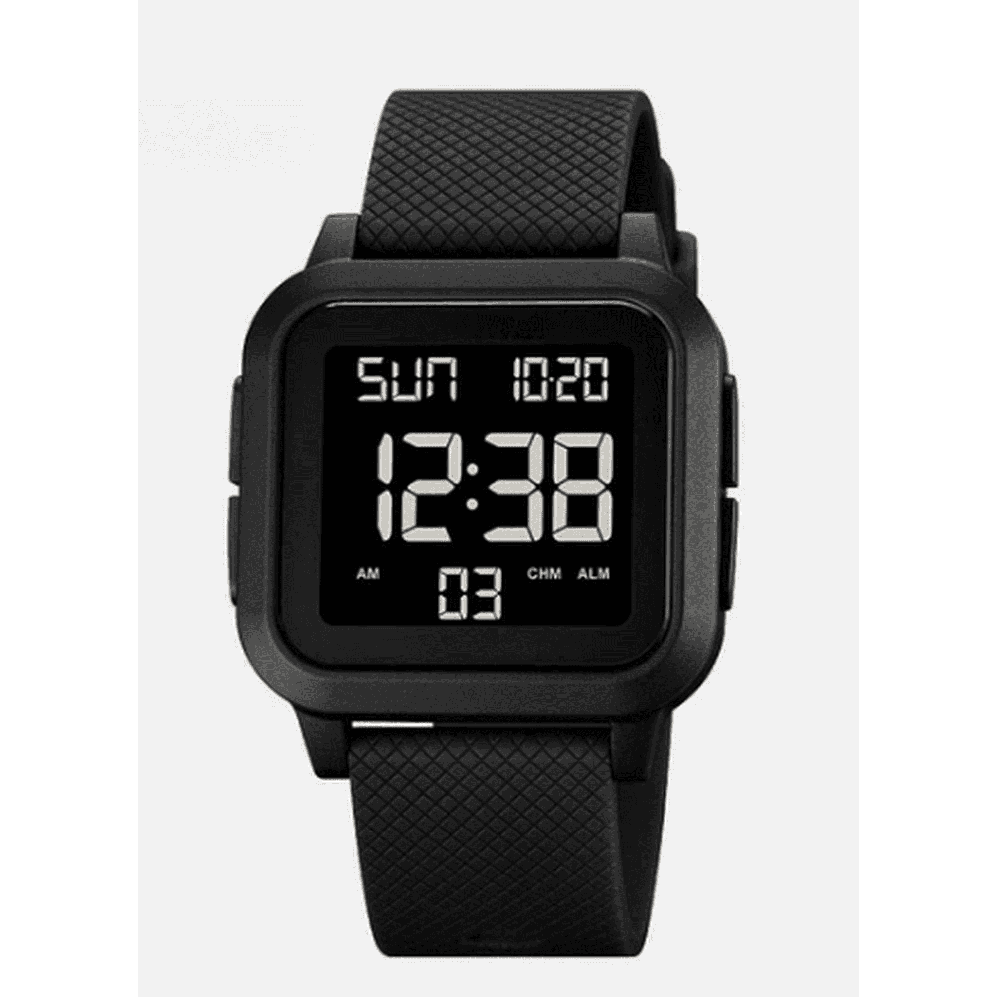Men Waterproof Digital Sports Watch – Military Tactical LED Backlight Wristwatch for Outdoor & Everyday Wear