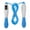 blue, variant on Adjustable Digital Counting Jump Rope, Speed Endurance Training Cardio - yellow