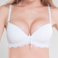 thumbnail image 2 of Lixiuxyad Push up Bras Women Lace Shaping Cup Adjustable Shoulder Strap Large Size Underwire Bra, 2 of 6