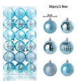 thumbnail image 1 of Bolas de Navidad de 3CM para decoración del hogar, adornos colgantes para árbol de Navidad, 24/36 piezas, para fiesta de año nuevo, 1 of 5