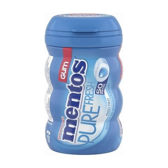 Mentos Pure Fresh, Fresh Mint Sugar-Free Chewing Gum