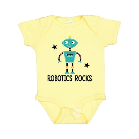 

Inktastic Robotics Rocks Funny Robot Gift Baby Boy or Baby Girl Bodysuit