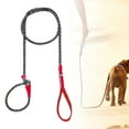 thumbnail image 1 of Correa de entrenamiento para perros con cadena de eslabones con asa Yinane Rojo, 1 of 8