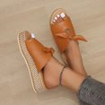 thumbnail image 5 of Zapatillas de verano para mujer, sandalias informales para mujer, zapatillas con lazo y boca de pescado Wmkox8yii ytu7209, 5 of 5