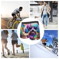 thumbnail image 4 of Honeii Rainbow Poodle Urban Street Print Mens Boxer Briefs Breathable,Boxer Brief for Men, Moisture-Wicking Underwear-XX-Large, 4 of 5