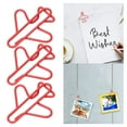 thumbnail image 1 of Airplane Shaped Paper Clips Multi Word Folder Cute Paper Red Special Shaped for 100Pcs Small Paper Large Paper Adorable Clamps, 1 of 7