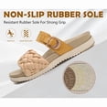 thumbnail image 4 of Women's Comfort Breathable Quick-Dry Arch Support Slippers with Double Strap, 4 of 6