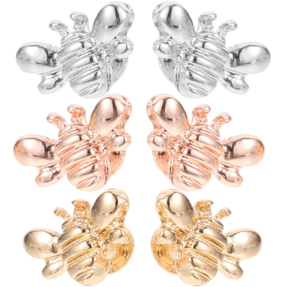 SWETRACE 6Pcs Watchband Bee Charms in Luxurious Finish for Daily Wear