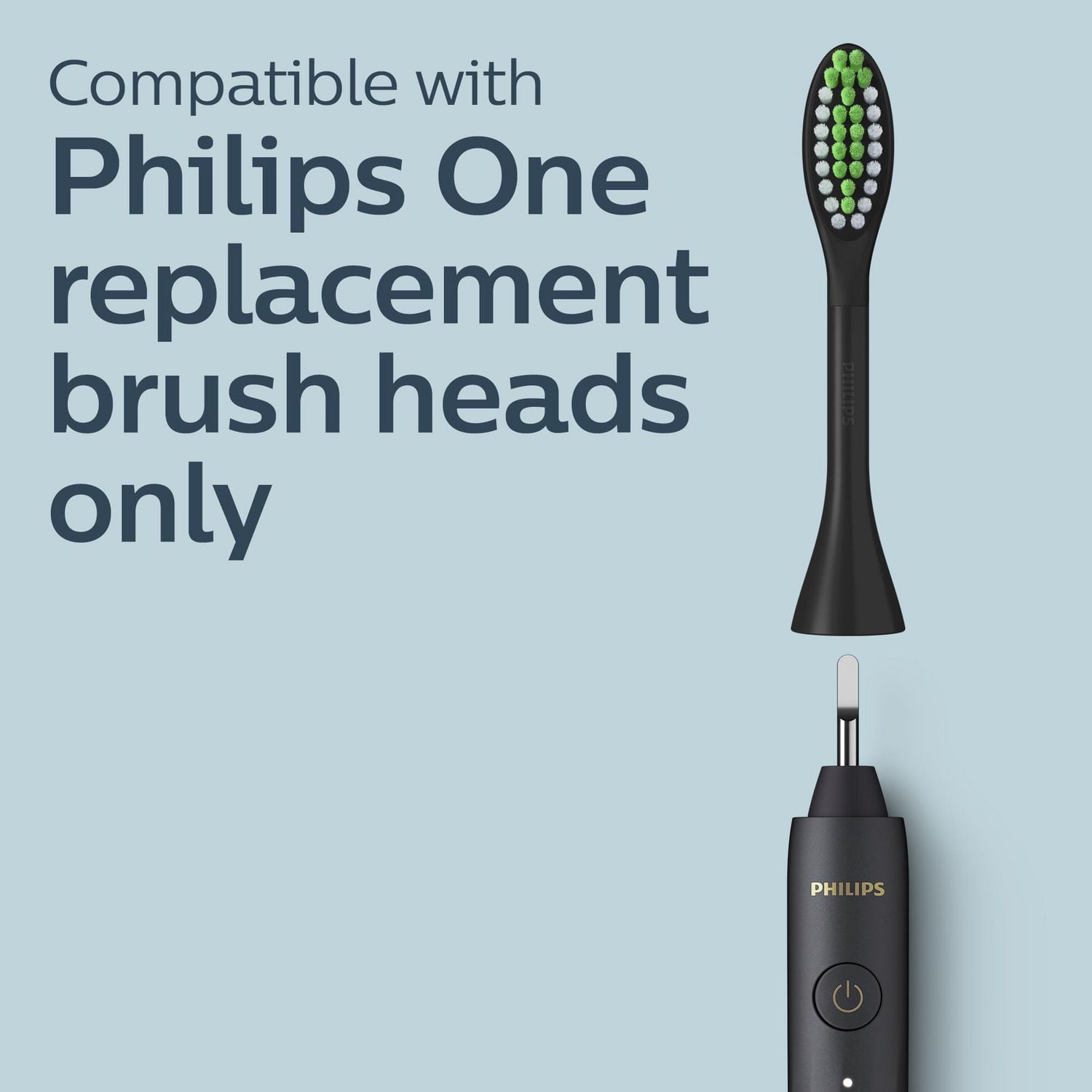 Brosse à dents rechargeable Philips One by Sonicare, Noir, HY1200/06 Perfectionnez votre brossage