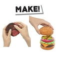 thumbnail image 6 of Slime Life Cheeseburger DIY Slime Kit, Make, Smash, and Stretch Your Food, Ages 8+, 6 of 9
