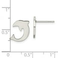 thumbnail image 3 of FB Jewels Stainless Steel Polished Dolphin Post Earrings, 3 of 3
