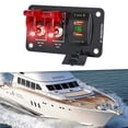 thumbnail image 1 of Panel de interruptor de palanca DYNWAVEMX 36W USB para autocaravanas y coches, 1 of 8