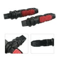 thumbnail image 4 of Bgsha 2Pcs Motorcycle Rear Passenger Foot Pegs General aluminum alloy Footrest, 4 of 9