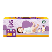 Parent's Choice Dry & Gentle Diapers Size 1, 162 Count (Select for More Options)