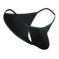 thumbnail image 4 of ylioge Mens Underwear Thongs Trendy Low Rise Solid Color Stretchy G-String Breathable Support Briefs, 4 of 4