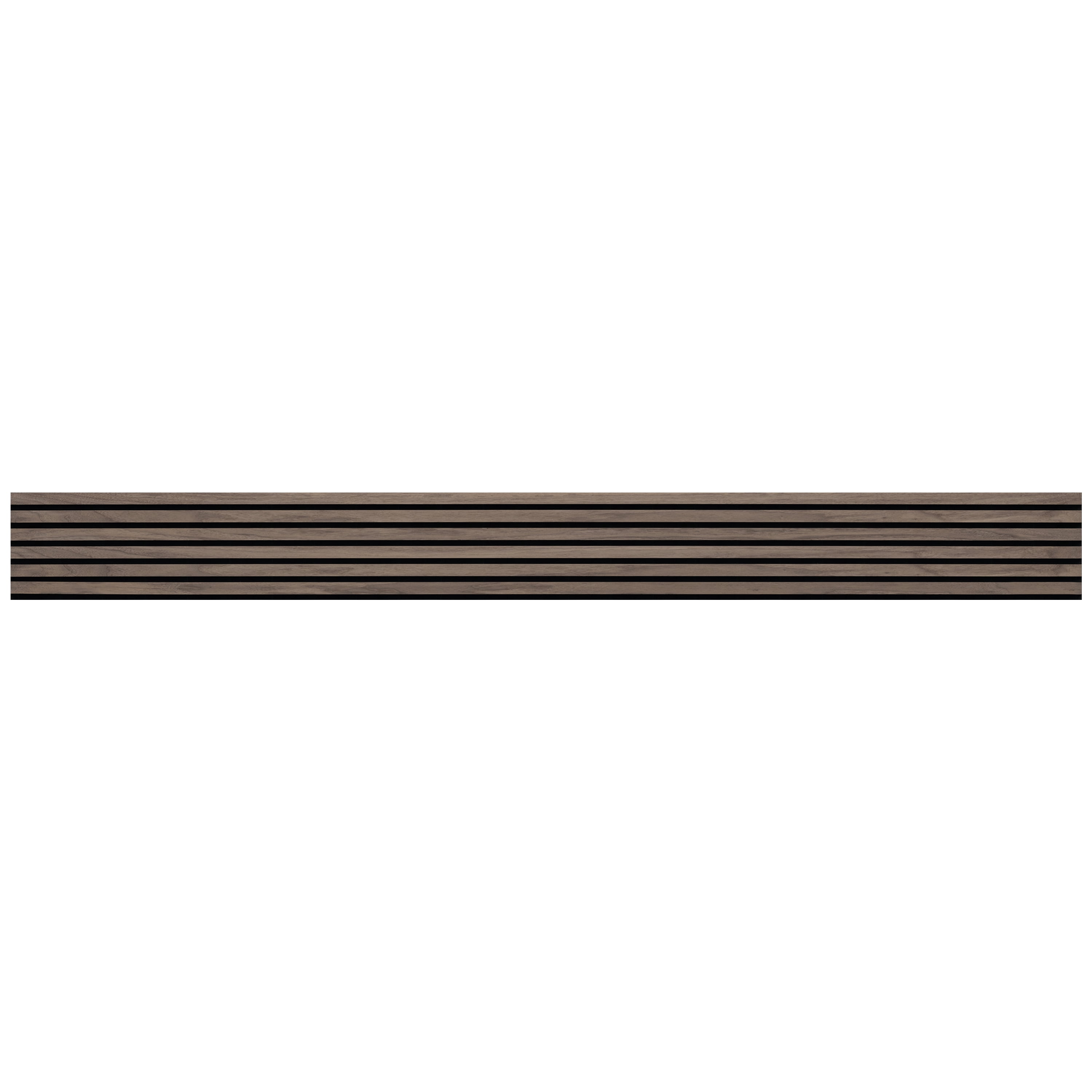 MSI 94.5" x 9.5" 3D Tawny Fluted Wood Slat Acoustic Sound Absorbing Wall Paneling (Set of 4)
