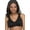 Black, variant on Front Closure Leisure Bra with Velcro Strap 225V