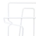 thumbnail image 5 of Home Basics Wall Mounted Vinyl Iron & Ironing Board Holder (White), 5 of 6