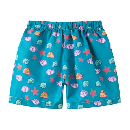 

Leesechin Toddler Boys Pants Baby Cute Cartoon Pattern Print Beach Pants Summer Loose and Comfortable Kids Shorts On Clearance