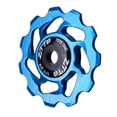 thumbnail image 1 of Soidarity 11T ultraligero aleación de aluminio bicicleta rodamiento rueda trasera desviador guía rueda poleas al aire libre piezas de bicicleta nuevo Ciclismo azul Soidarity OD0239-03, 1 of 6
