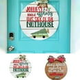 thumbnail image 2 of Christmas Door Sign Lettering Design Three-dimensional  Family Holiday Party Welcome Wreath Pendant for Doorway, 2 of 8