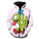 thumbnail image 1 of Sudadera con capucha y cremallera para hombre, estilo Harajuku, informal, de manga larga y gran tamaño, unisex, primavera, 2024, 1 of 6