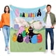 thumbnail image 1 of Barbapapá anti-pilling, suave, ligera, esponjosa y acogedora de lujo para hogar y cocina – Perfecta para niños y adultos,120X150cm, 1 of 6