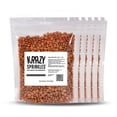 thumbnail image 3 of Krazy Sprinkles - Edible Orange Pumpkin Shapes - Bold Cake Decoration, 1lb Bag, 3 of 4